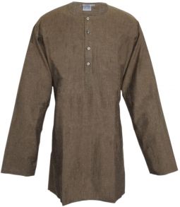 Bengali Kurta Brown Long Sleeve
